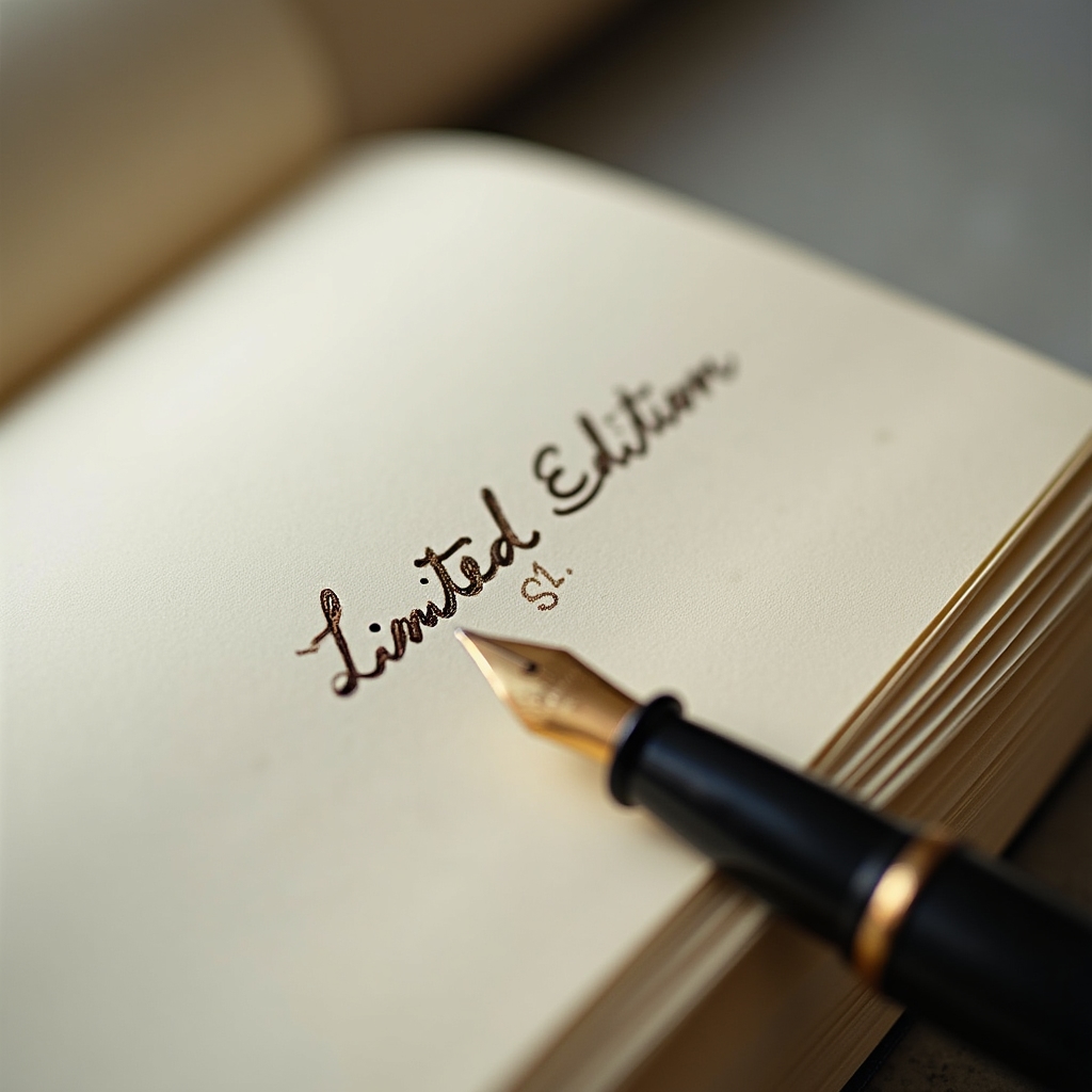 Ultima pagina di un quaderno con numero progressivo e firma del legatore